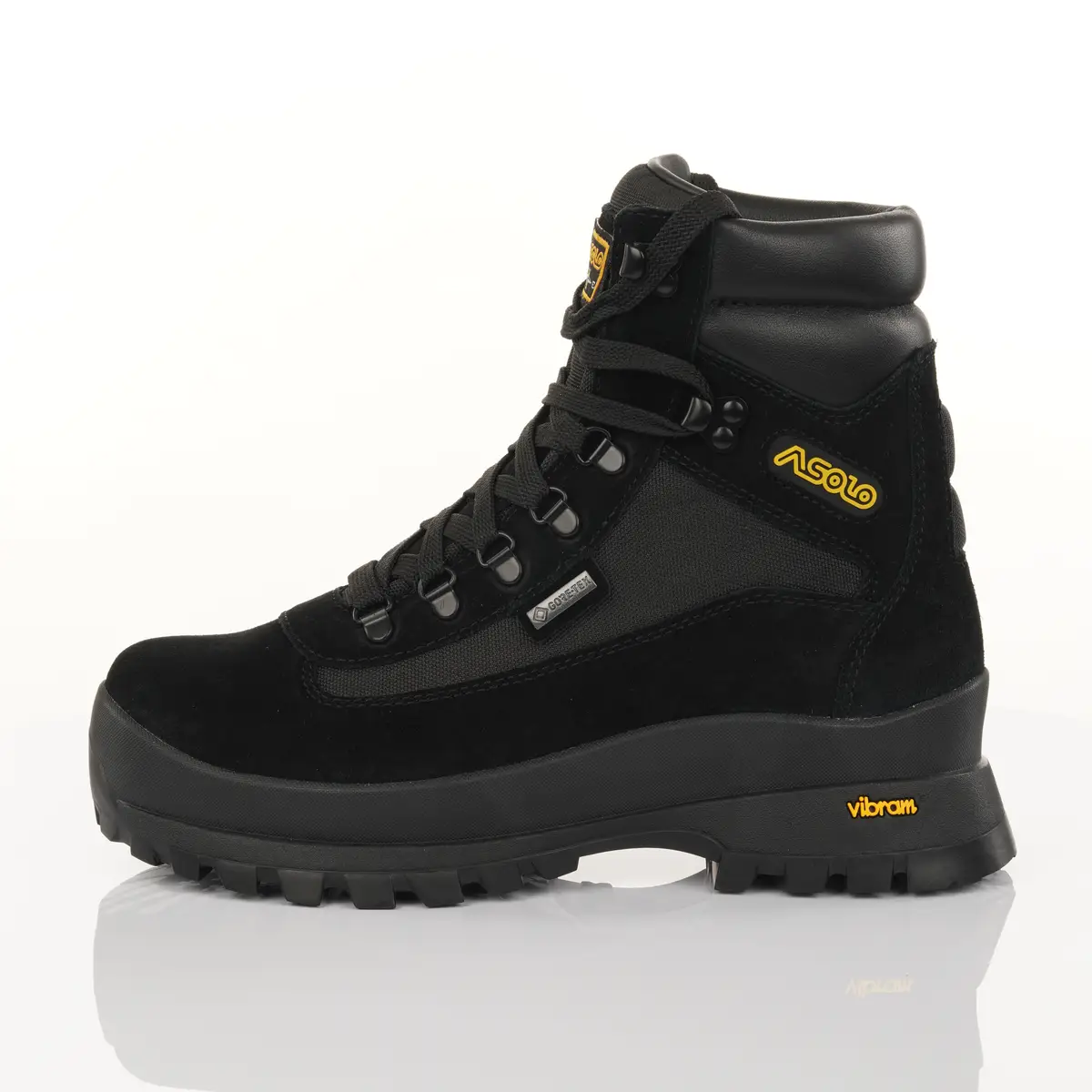 WOMENS ASOLO SWAMP GTX, JET BLACK - Image 5